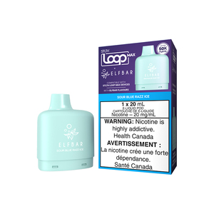 Stlth Loop Max X Elf bar Pod - Sour Blue Razz Ice [Ontario Stamp]